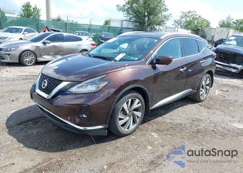 2020 Nissan Murano Sl Intelligent Awd from USA, damaged, VIN 5N1AZ2CS7LN132257